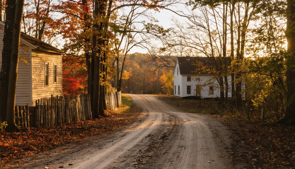 autumn exploration of ghost towns