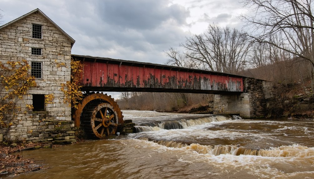 bollinger s mill and bridge