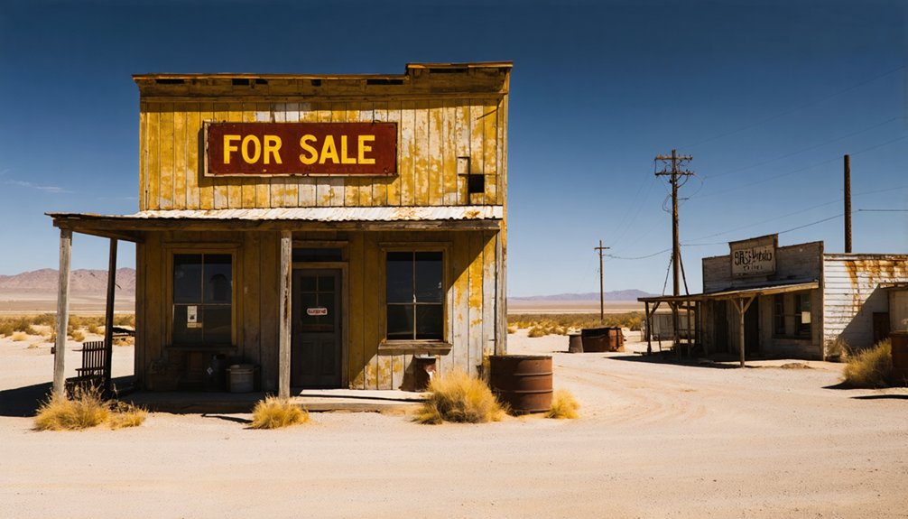 buying abandoned towns possible