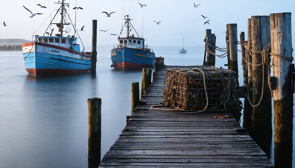 coastal village fishing allure
