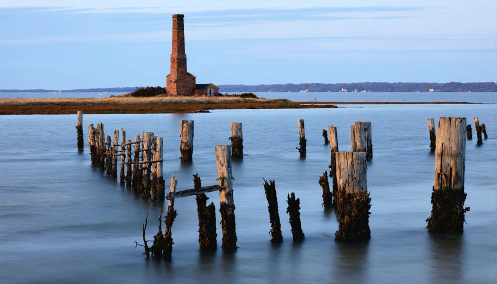 cultural heritage submerged by erosion