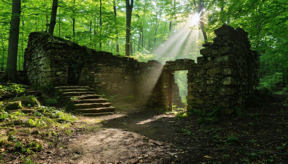 davis farm historical ruins