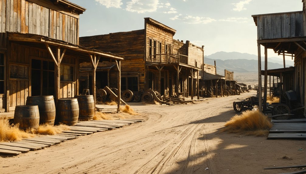 defining characteristics of ghost towns