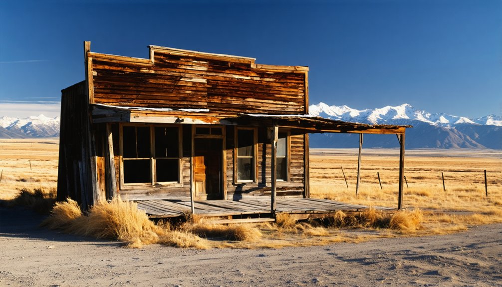 desolate wyoming ghost towns