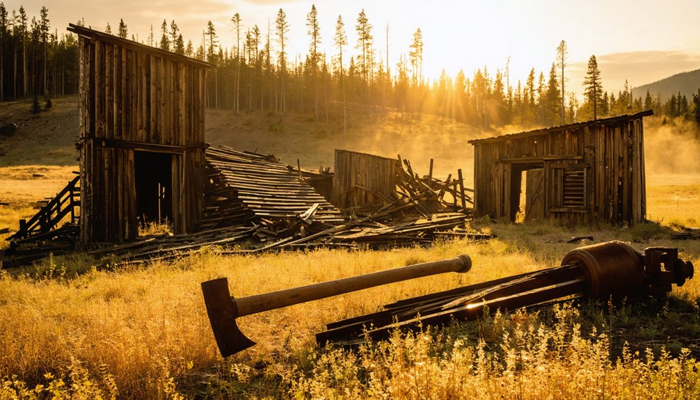 discover abandoned gold towns