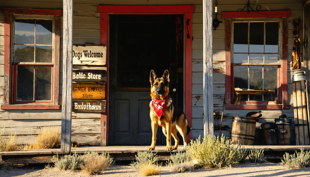 dog policies for ghost towns