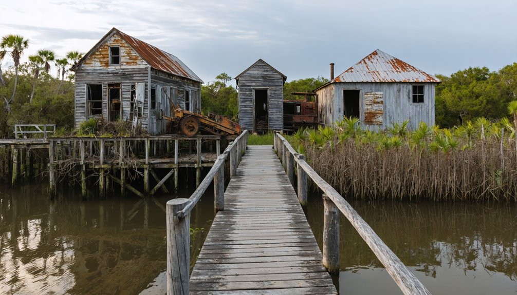drone photography of remnants