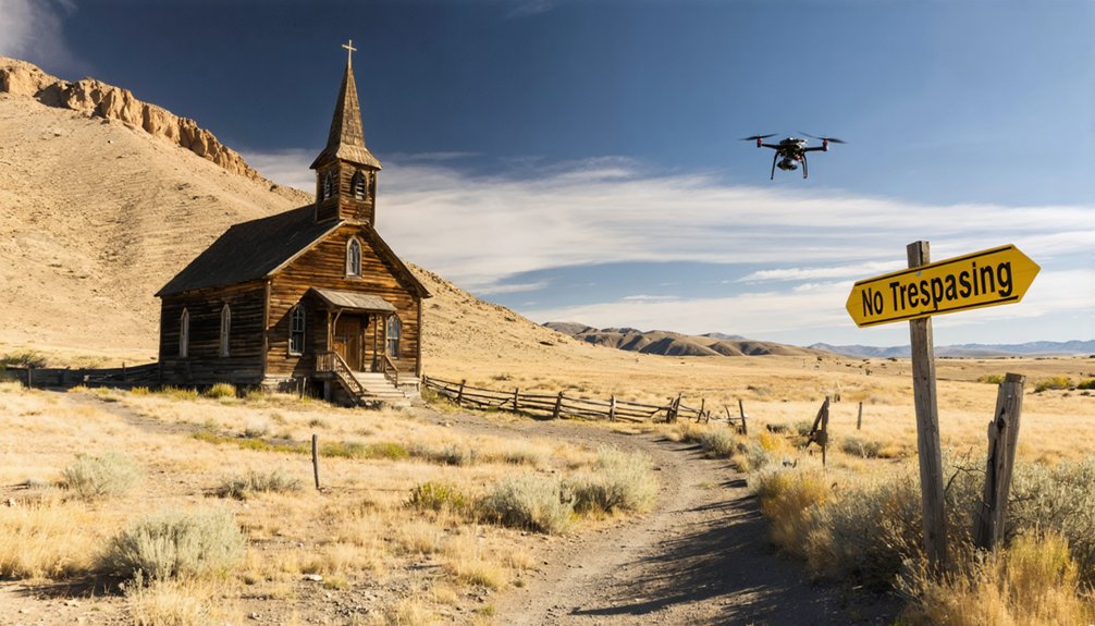 drone regulations for ghost towns