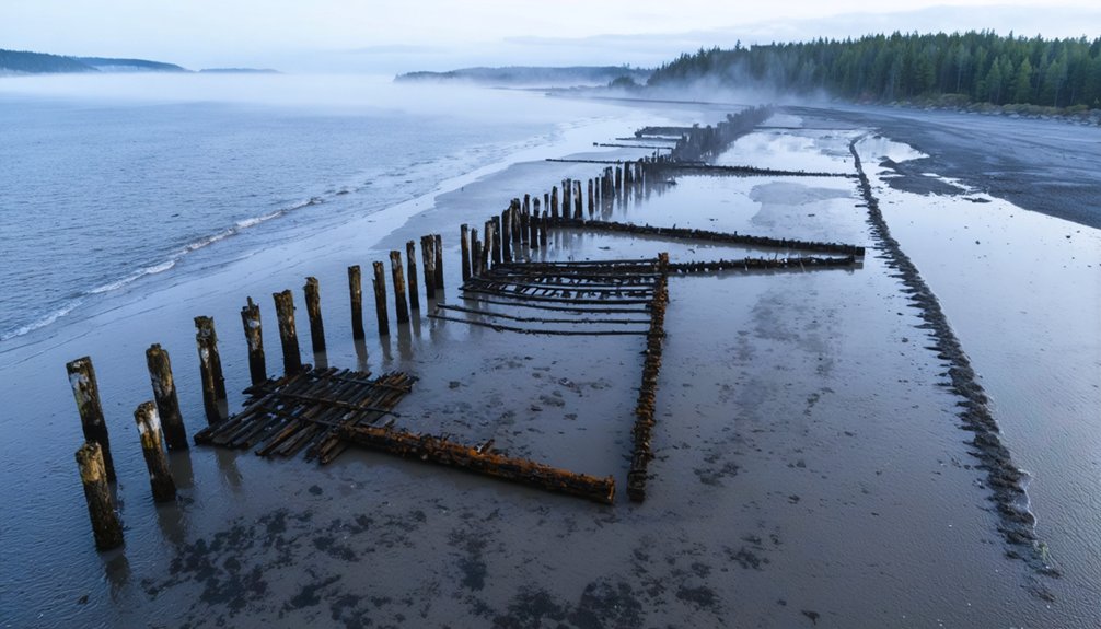 dyea s reclaimed gold rush remnants