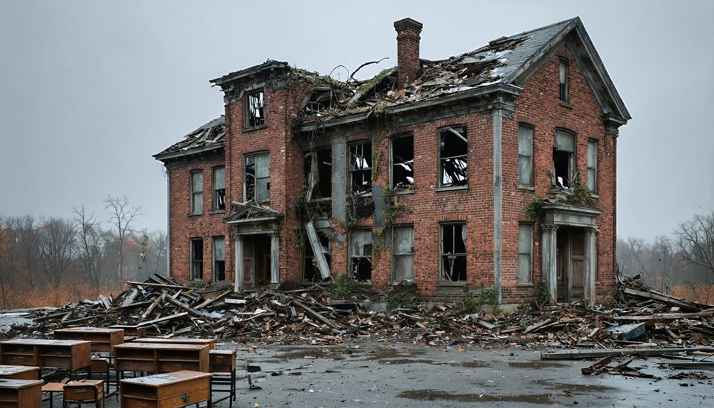 earthquakes create uninhabitable ghost towns