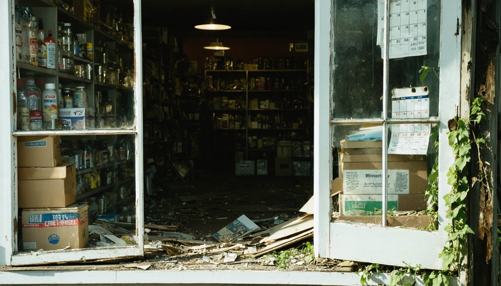 economic dreams shattered abandoned