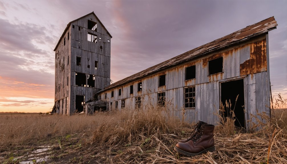 eerie remnants of abandonment