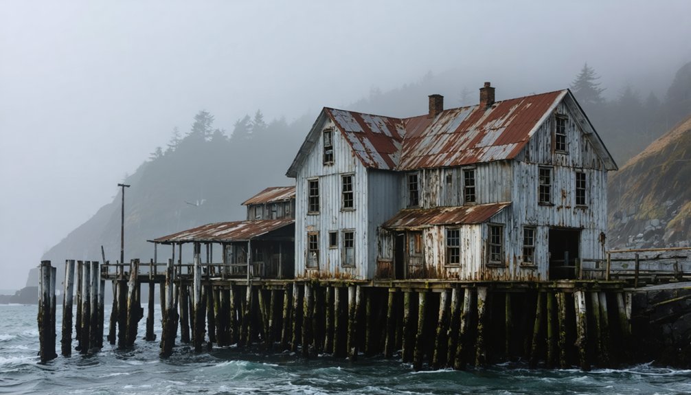 erosion reveals maritime ruins