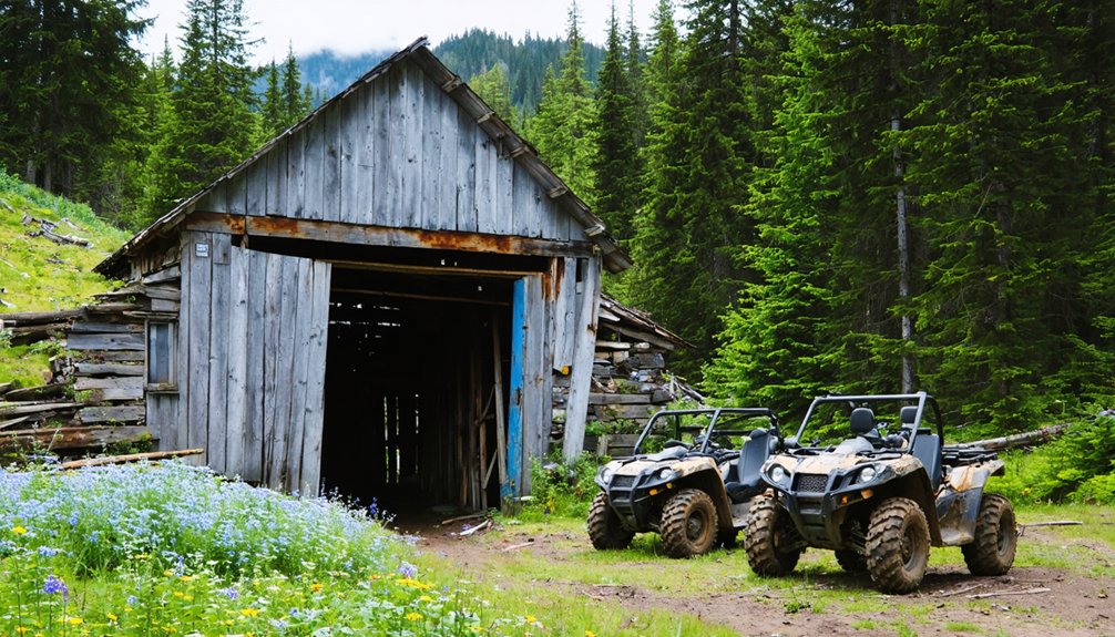 explore historic mining routes