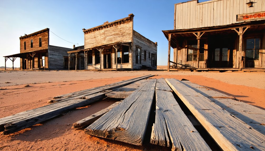 exploring abandoned colonial towns