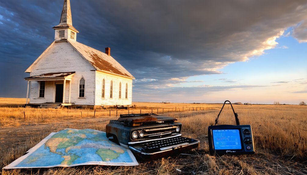 exploring abandoned historical sites