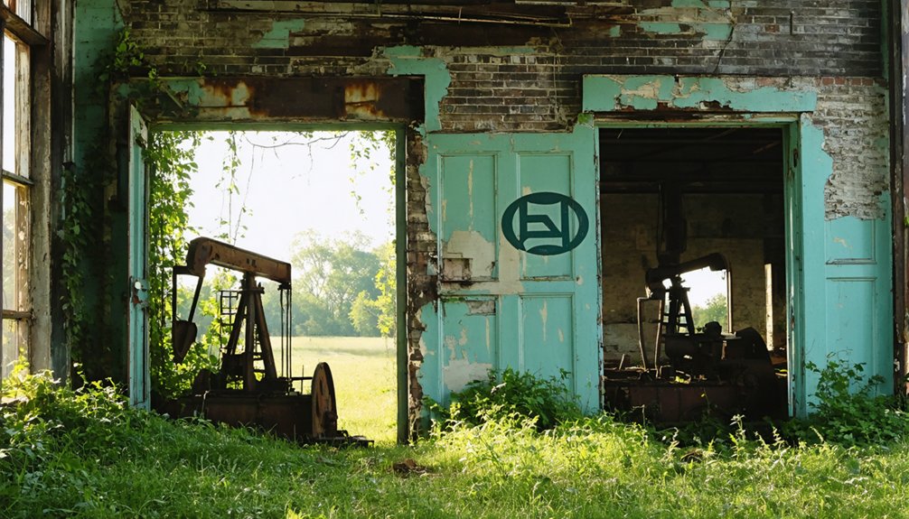 exploring abandoned oil towns