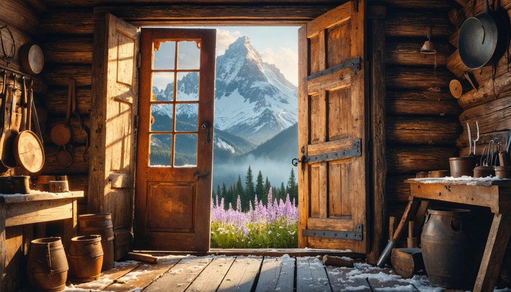 exploring abandoned rocky towns