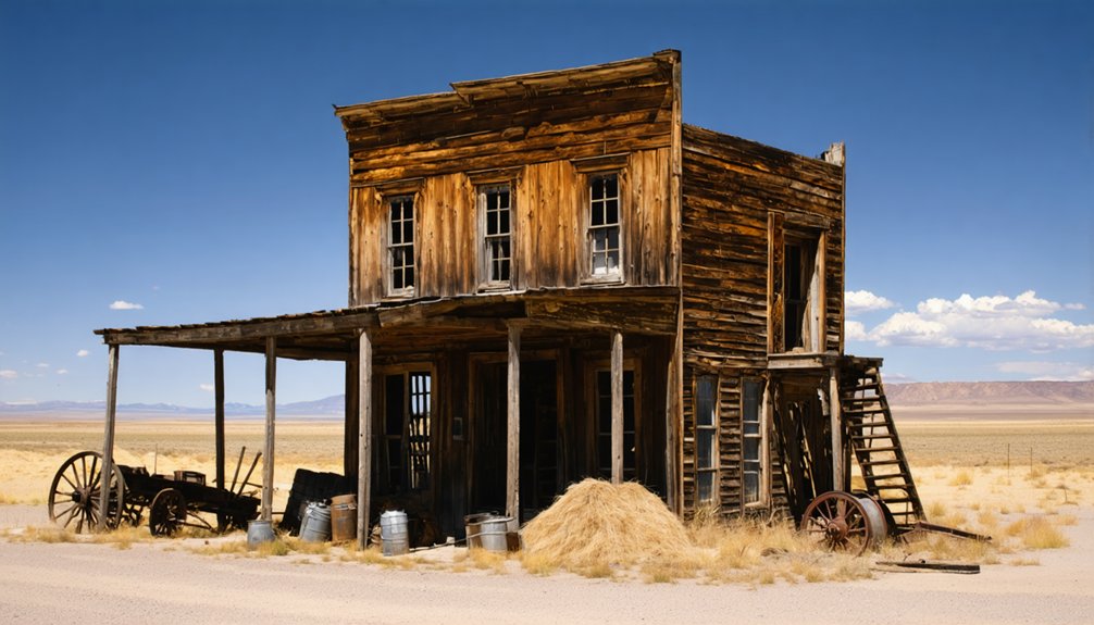 exploring abandoned western towns
