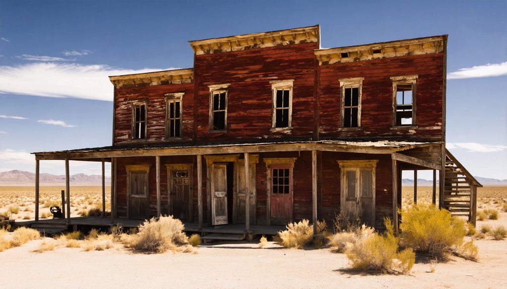 exploring deserted historical towns