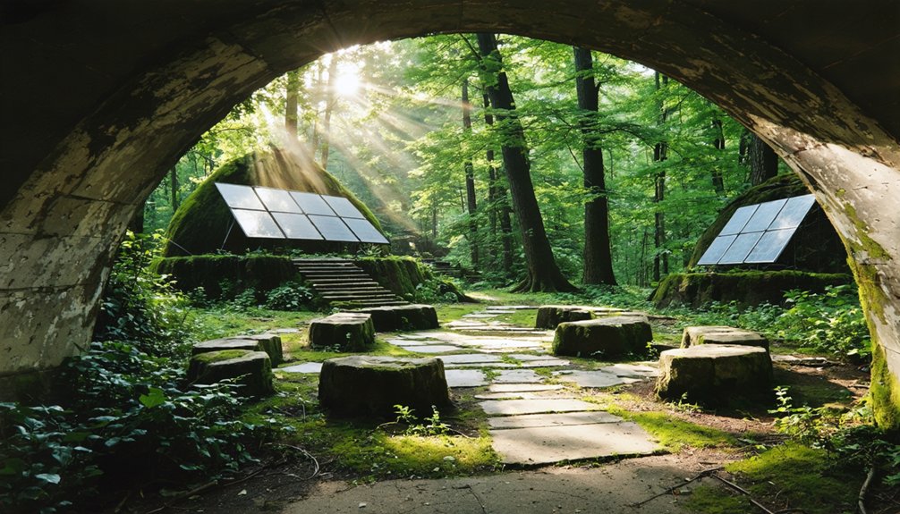 exploring deserted idealistic settlements