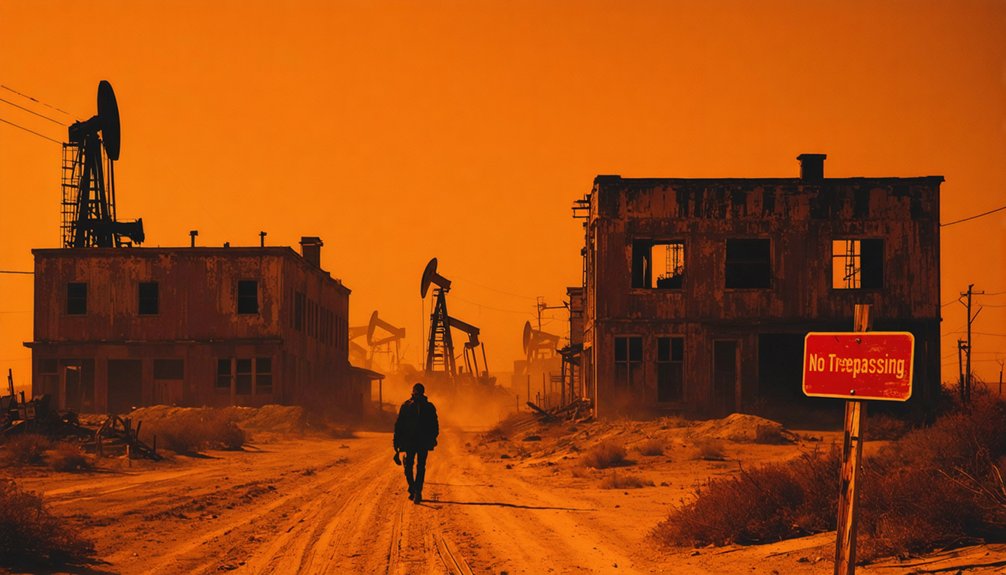 exploring deserted oil communities