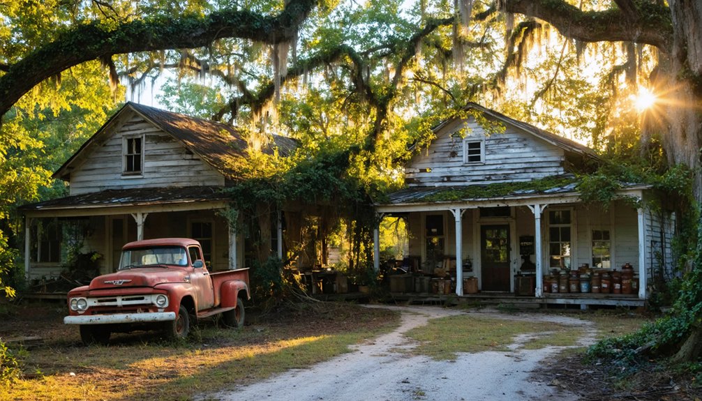 exploring deserted southern towns