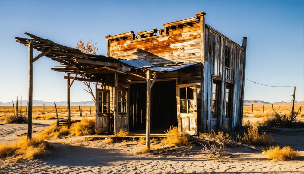exploring deserted western towns