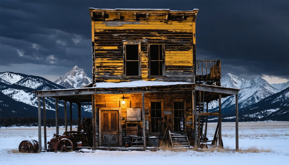 exploring ghostly mining towns