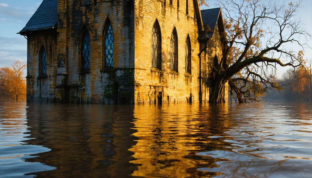 flooded ghost town survival