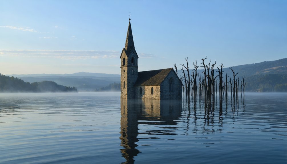flooded us river ghost towns