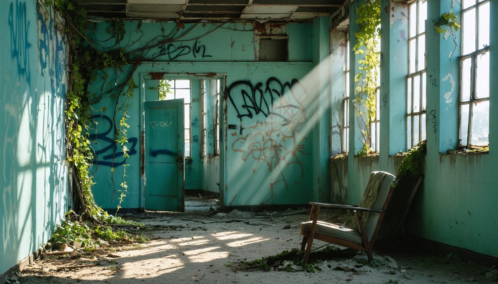 forgotten military coastal ruins