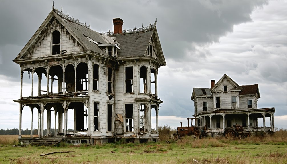 forgotten victorian town ruins