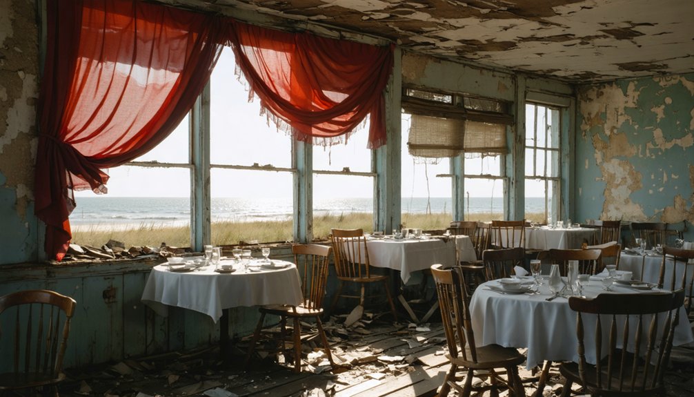 from amusement park to ruins