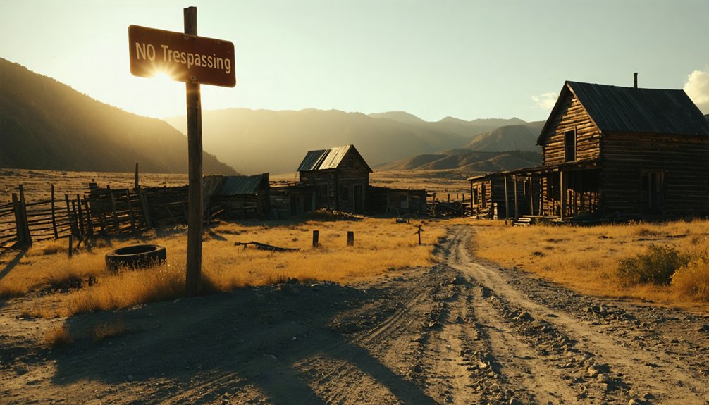 ghost town camping regulations