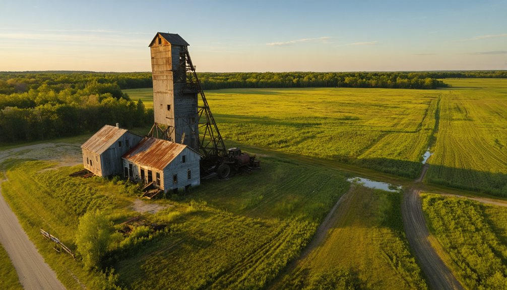 ghost town drone photography route