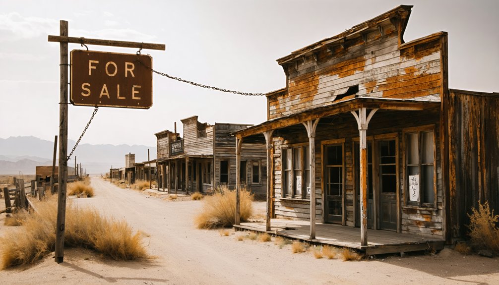 ghost town investment challenges