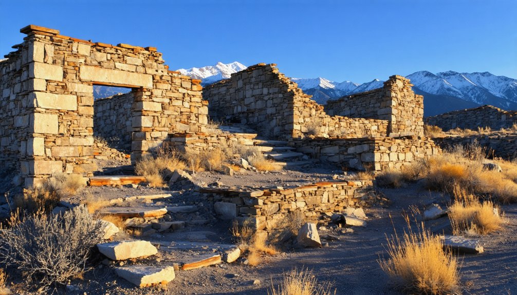 ghost town s stone remnants