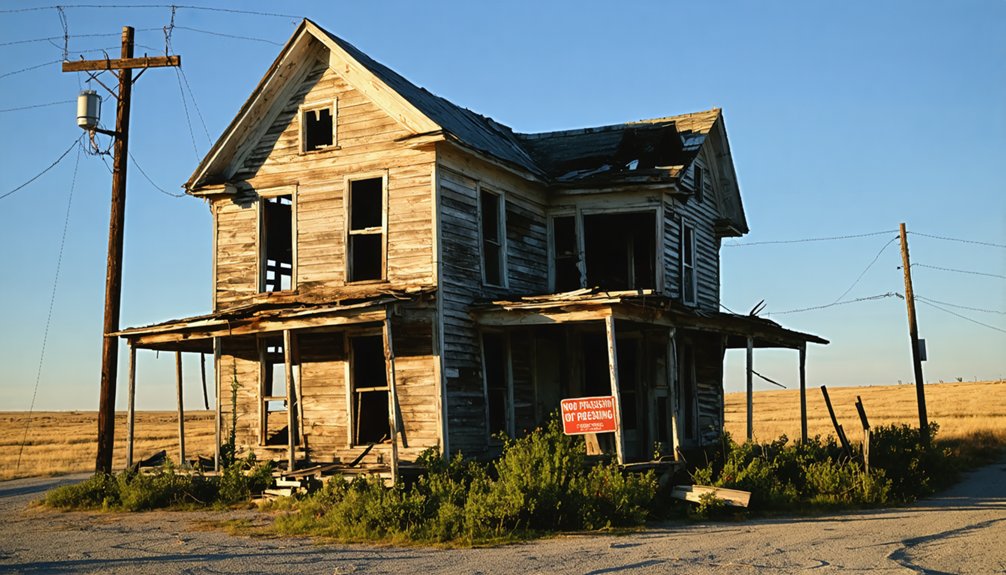 ghost town safety hazards