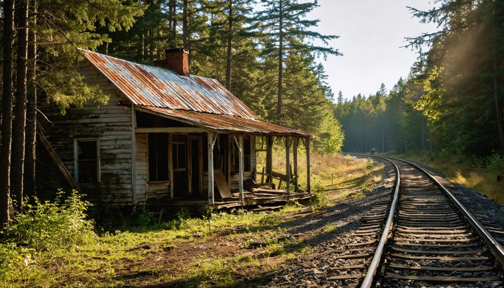 ghost towns along trail