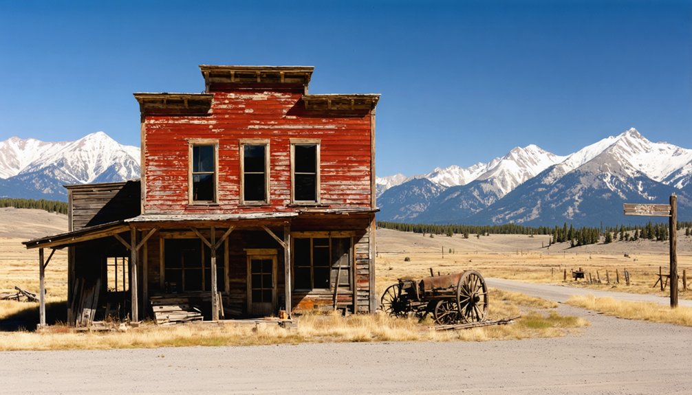 ghost towns and reenactments