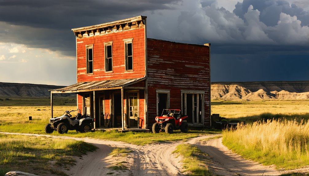 ghost towns and trails
