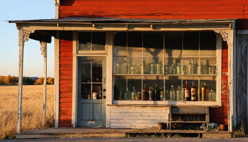 ghost towns architectural remnants