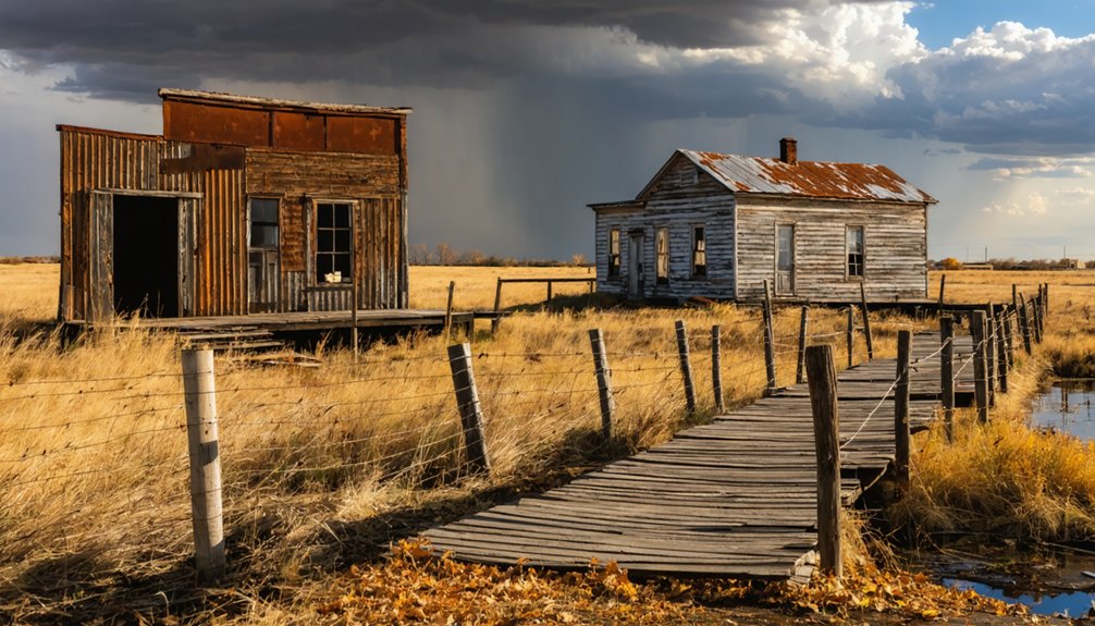 ghost towns atmospheric photography