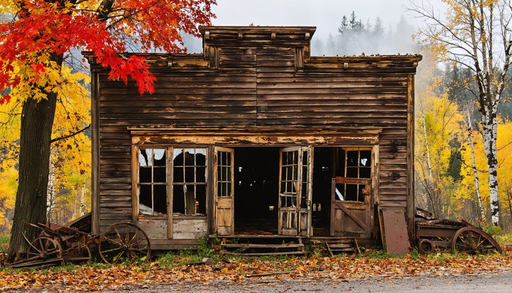 ghost towns autumn beauty