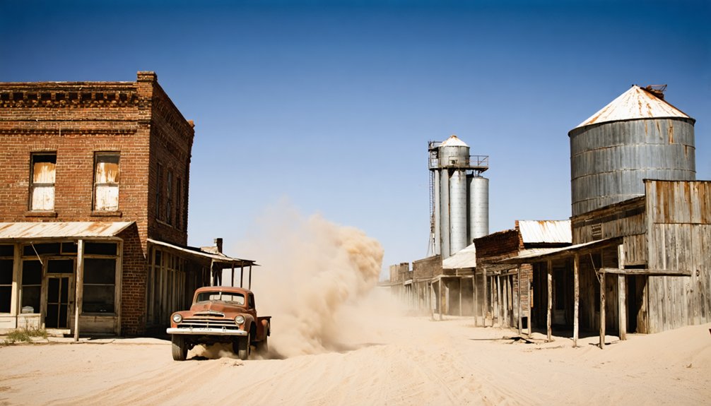 ghost towns from disasters