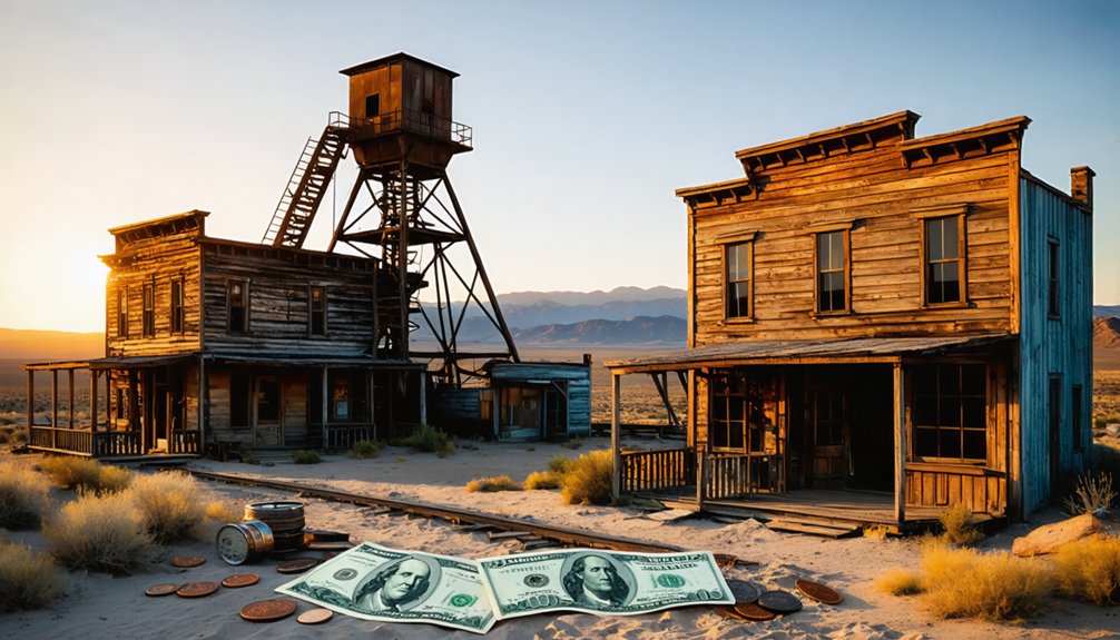 ghost towns from mining