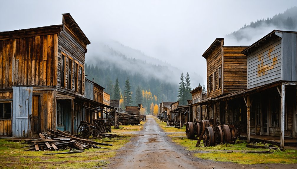 ghost towns preserved in time