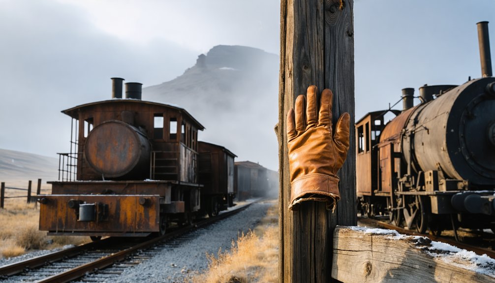 ghostly miners haunt towns