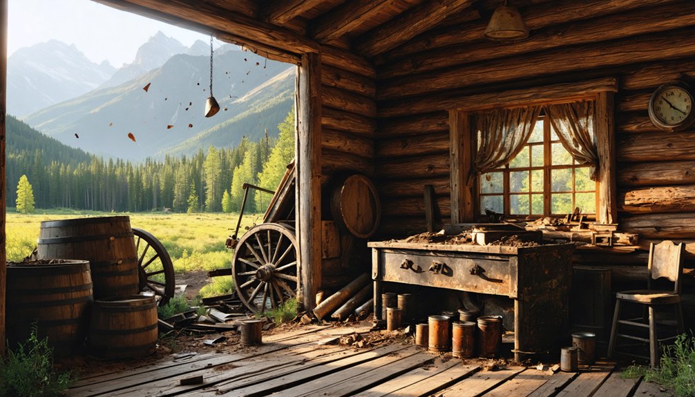 ghostly mining camp mysteries